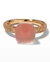 POMELLATO NUDO PINK DOUBLET CLASSIC RING