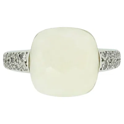 Pre-owned Pomellato Opal And Diamond Ring In Multi