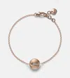 Pomellato Pom Pom Dot 18kt Rose Gold Pendant Bracelet With Turquoise And Diamonds