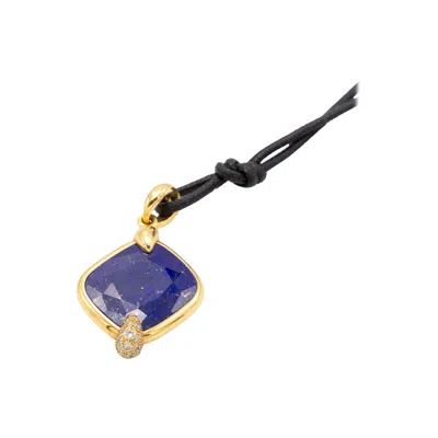 Pre-owned Pomellato Ritratto Lapis Pendant - '10s In Multi