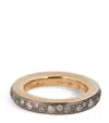 Pomellato Rose Gold And Brown Diamond Iconica Ring In Rose Gold