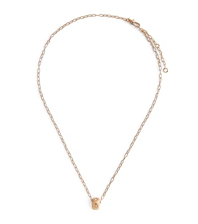 Pomellato Rose Gold And Diamond Iconica Pendant Necklace