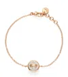 Pomellato Rose Gold And Diamond Pom Pom Dot Bracelet In Rose Gold