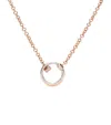 Pomellato Rose Gold And Diamond  Together Necklace In Rose Gold