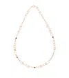 Pomellato Rose Gold And Diamond Sabbia Necklace In Brown