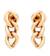 Pomellato Rose Gold Catene Earrings In Rose Gold