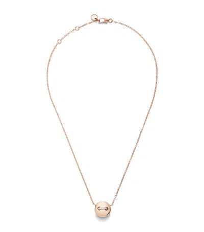 Pomellato Rose Gold, Diamond And Turquoise Pom Pom Dot Necklace