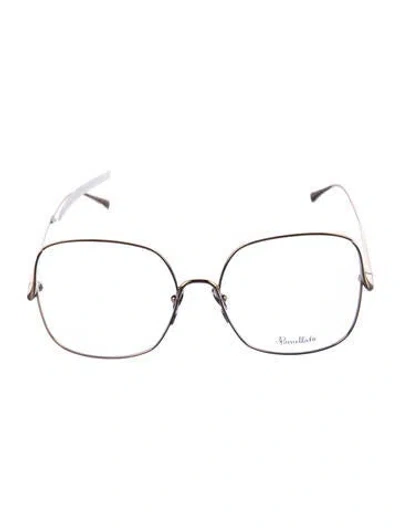 Pre-owned Pomellato Round Eyeglasses In Gold