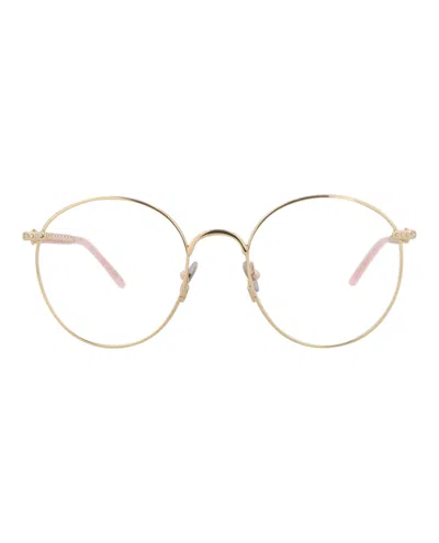 Pomellato Round-frame Metal Optical Frames In Multi