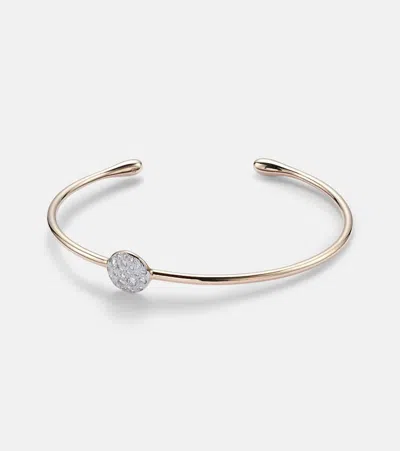 Pomellato Sabbia 18kt Gold Bracelet With Diamonds In 0