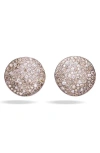 Pomellato Sabbia Diamond Pavé Stud Earrings In Multi