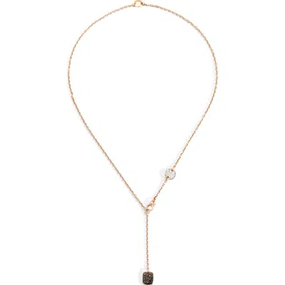 Pomellato Sabbia Diamond Y-necklace In Gold