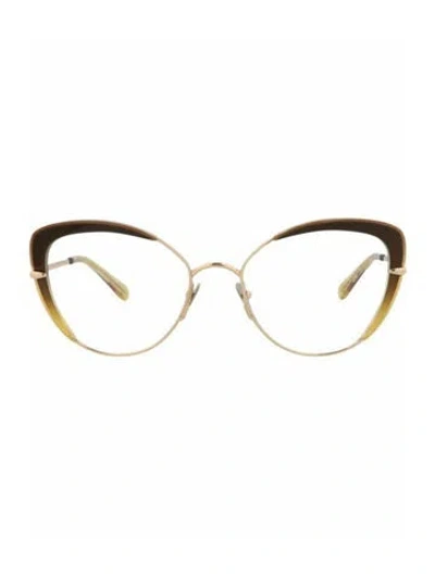 Pre-owned Pomellato Solid Eyeglasses W/ Tags In Gold