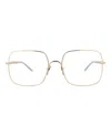 Pomellato 58mm Square Optical Glasses In Multi