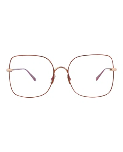 Pomellato Square-frame Metal Optical Frames In White