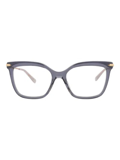 Pomellato Stylish Square Optical Frames For Women In Gray