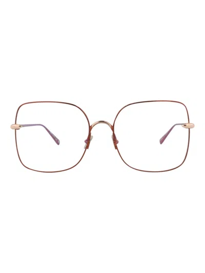 Pomellato Stylish Square/rectangle Optical Frames For Women - Pm0108o In Brown