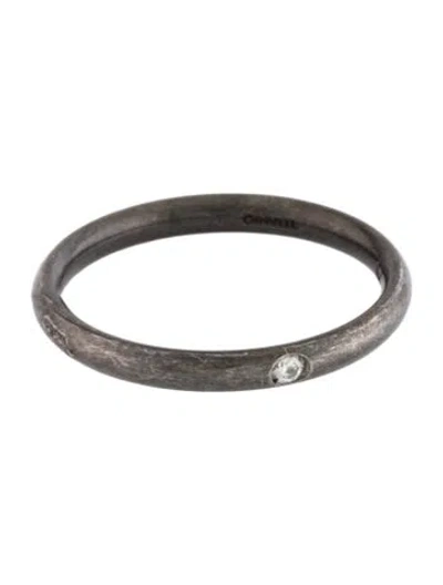 Pre-owned Pomellato Titanium Diamond Lucciole Ring In Multicolor