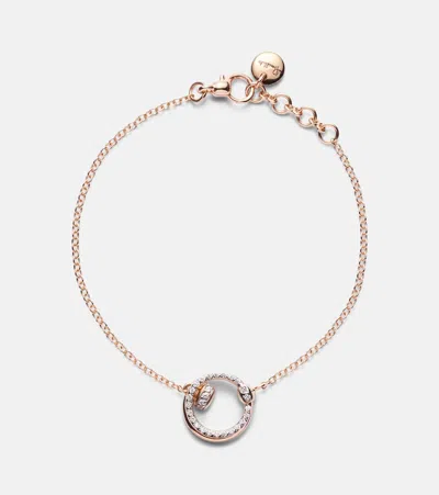 Pomellato Together 18kt Rose Gold Chain Bracelet With Diamonds