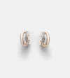 Pomellato Together 18kt Rose Gold Earrings With Diamonds In Pink