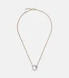 Pomellato Together 18kt Rose Gold Pendant Necklace With Diamonds In Pink