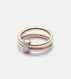 Pomellato Together 18kt Rose Gold Ring With Diamonds In Gold