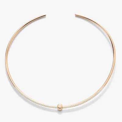 Pomellato Together 18kt Rose Gold Choker With Diamonds