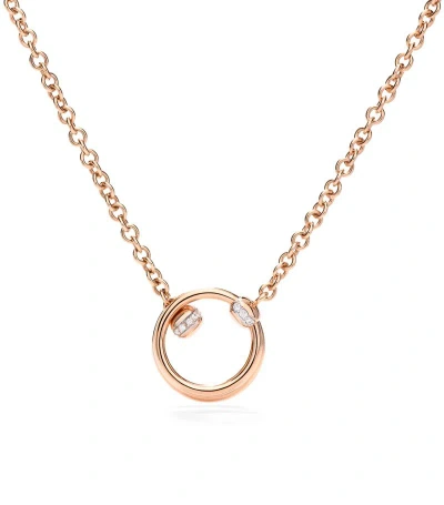 Pomellato Together Necklace In Rose Gold