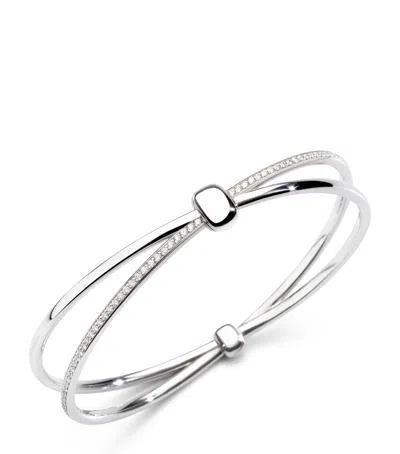Pomellato White Gold And White Diamond  Together Bracelet