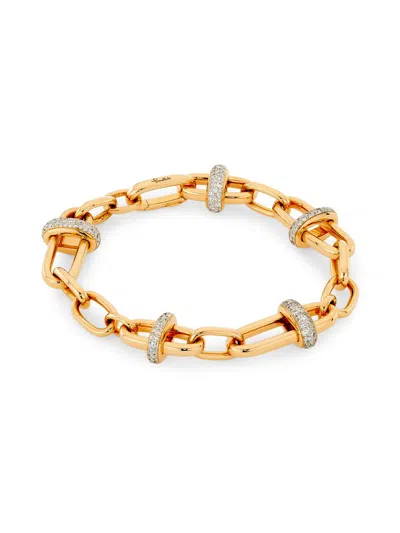 Pomellato Women's Iconica 18k Rose Gold & 2.23 Tcw Diamond Bracelet