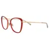 Pomellato 53mm Cat Eye Optical Glasses