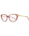 Pomellato Women's Pm0074o 52mm Optical Frames In Pink