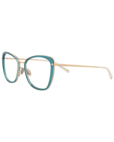Pomellato Women's Pm0084o 53mm Optical Frames In Blue