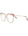 Pomellato Women's Pm0095o 52mm Optical Frames In Gold