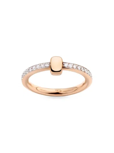 Pomellato Women's Together 18k Rose Gold & 0.5 Tcw Diamond Ring