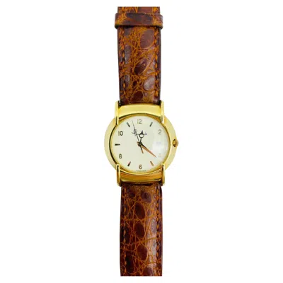 Pre-owned Pomellato Wristwatch 18k Yellow Gold