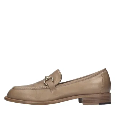 Pomme D'or Flat Shoes In Brown