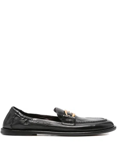 Pomme D'or Mia Loafers In Black