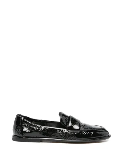 Pomme D'or Mia Loafers In Black