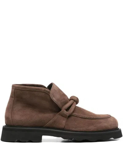 Pomme D'or Nicky Loafers In Brown