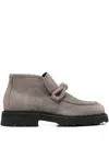Pomme D'or Nicky Loafers In Gray