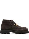 Pomme D'or Nicky Suede Loafers In Multi