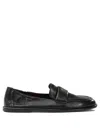 Pomme D'or Leather Loafers In Black