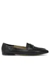 Pomme D'or Woman Loafers Black Size 7 Leather In Black