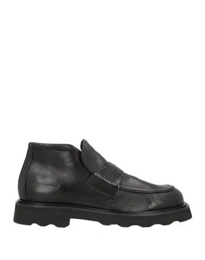 Pomme D'or Woman Ankle Boots Black Size 6 Leather