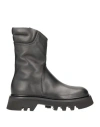 Pomme D'or Woman Ankle Boots Black Size 6 Soft Leather In Black