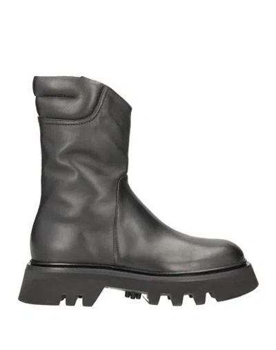 Pomme D'or Woman Ankle Boots Black Size 6 Soft Leather