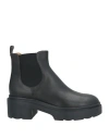 Pomme D'or Woman Ankle Boots Black Size 11 Calfskin