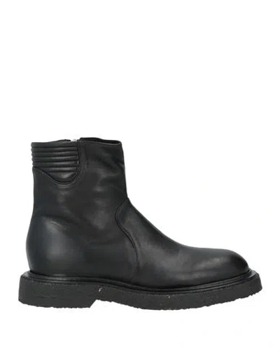 Pomme D'or Woman Ankle Boots Black Size 6 Soft Leather