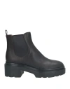 Pomme D'or Woman Ankle Boots Lead Size 7 Soft Leather In Grey